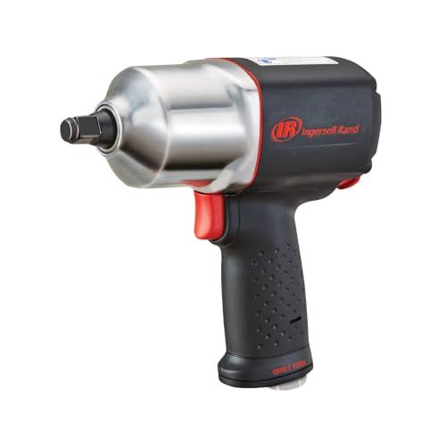 Ingersoll 2135QXPA: Rand Air Impact Wrench 1/2 Inch, Quiet Composite Tool with 1490 Nm of Nut-Busting Torque
