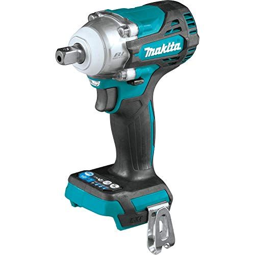 Makita XWT15Z: 18V LXT Lithium-Ion Brushless Cordless 4-Speed 1/2" Sq. Drive Impact Wrench w/Detent Anvil, Tool Only